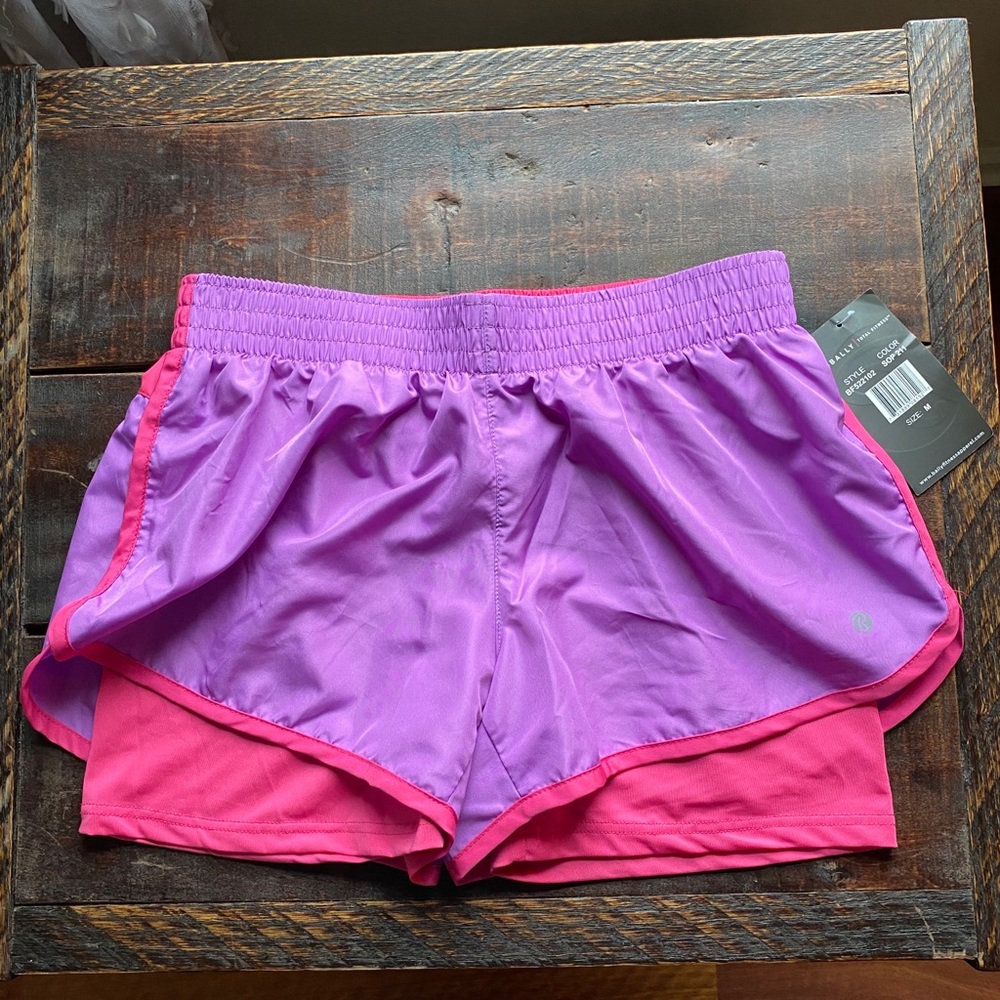 Bally Total Fitness Women’s Athletic Shorts Size M